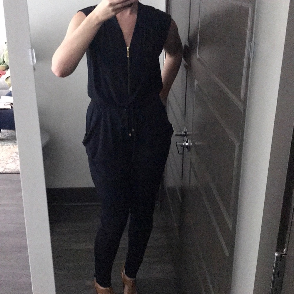 Navy jumpsuit